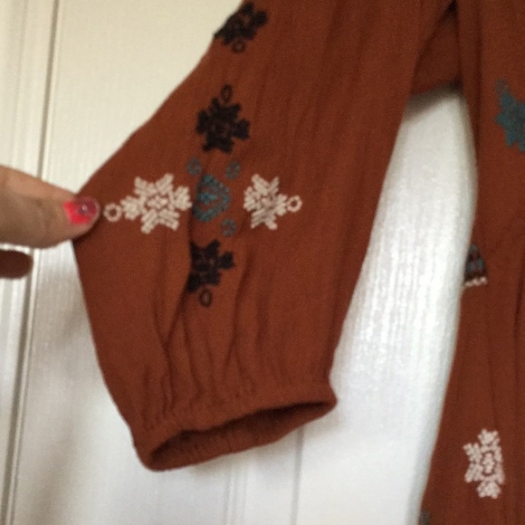 Free people snowflake dress embroidered xs 0 2 - Picture 3 of 6